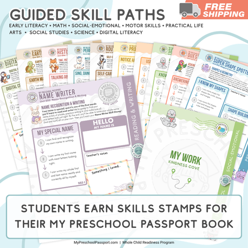My Preschool Passport Student Book Kit ONLY