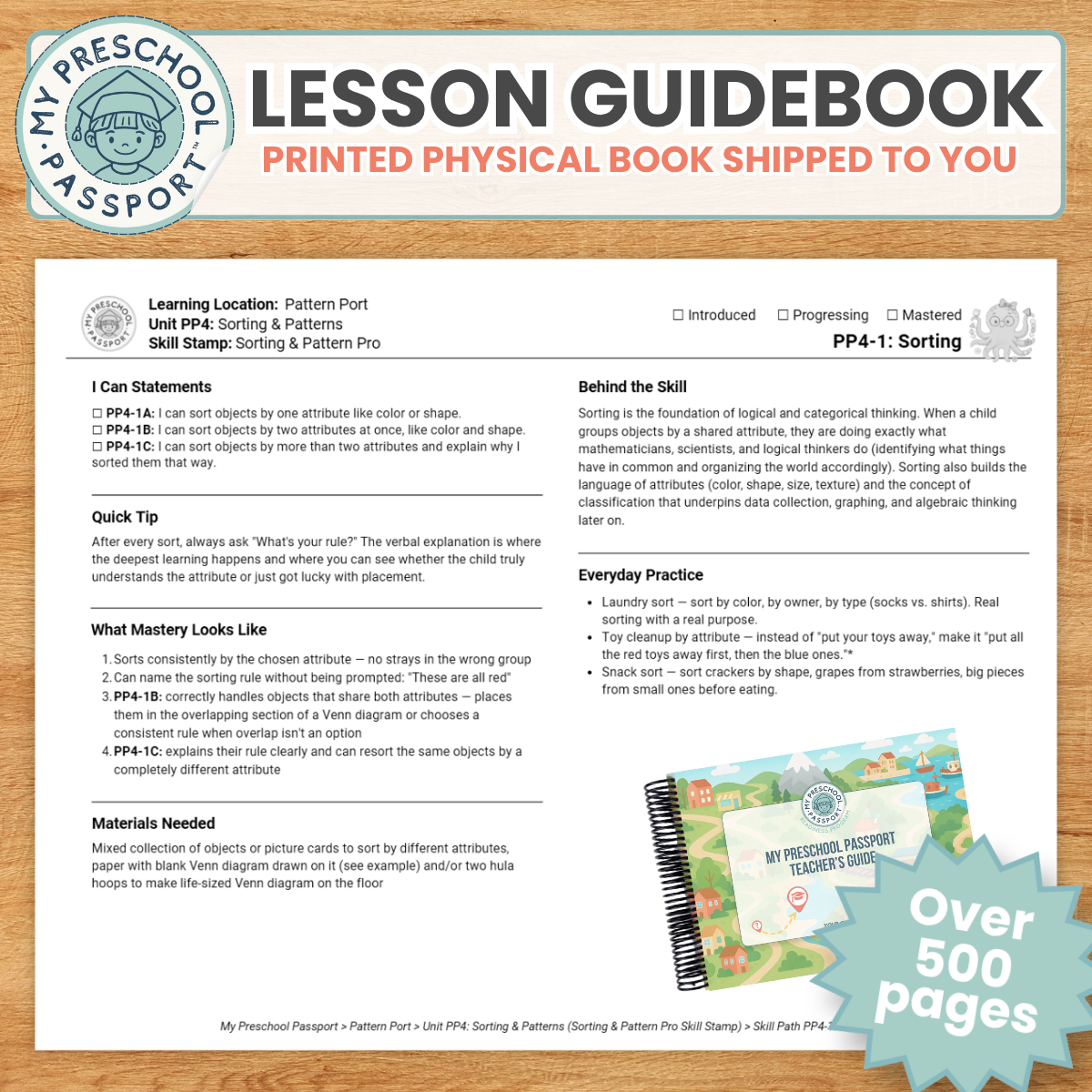 My Preschool Passport™ Lesson Guidebook